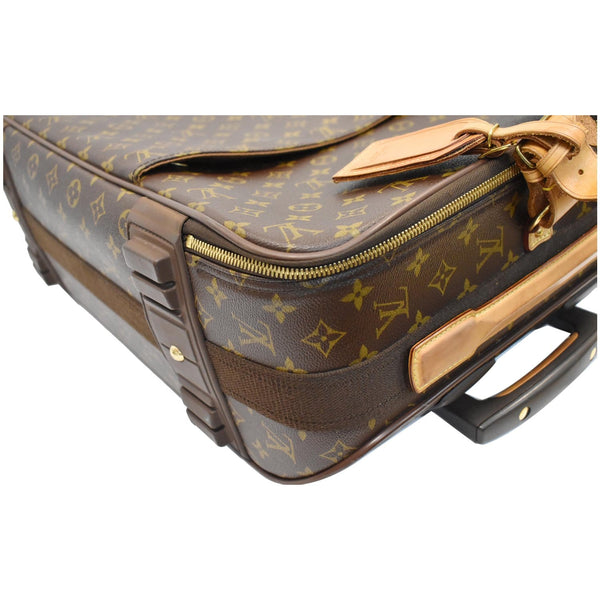 Louis Vuitton Pegase 55 Monogram Canvas Suitcase Bag - Brown | DDH