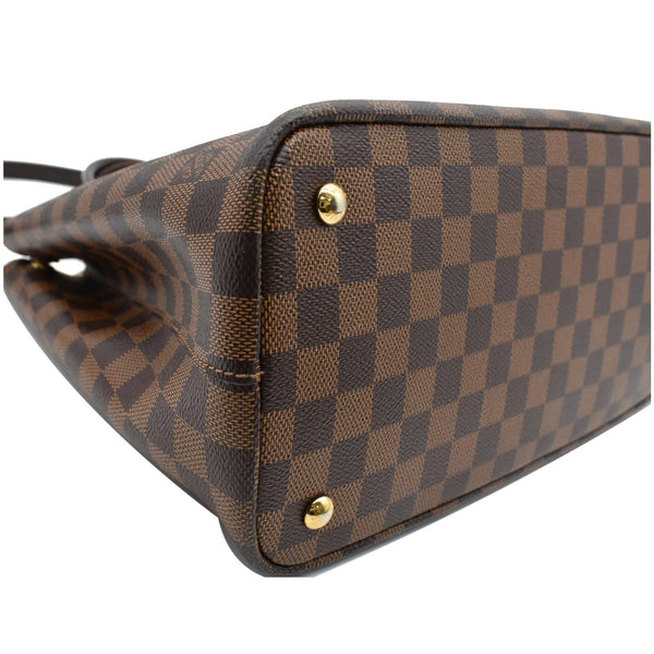 Louis Vuitton Kensington Damier Ebene Shoulder handbag - studs