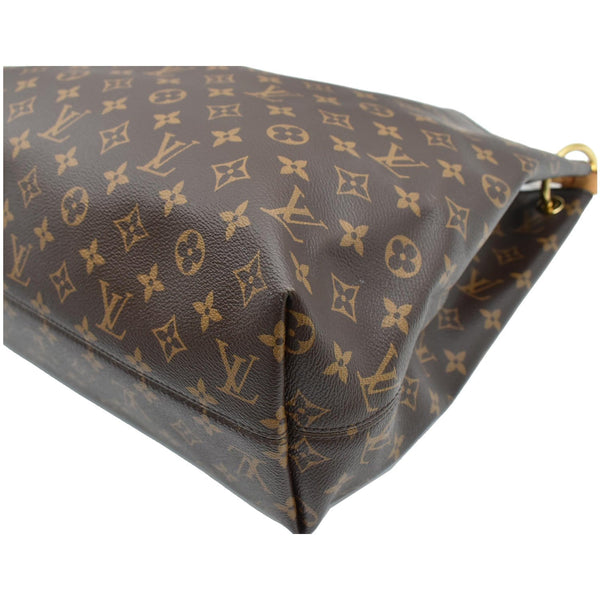 LOUIS VUITTON  Graceful MM Monogram Canvas Shoulder Bag Brown