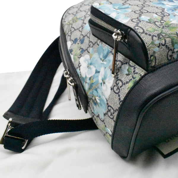 Gucci Blooms GG Supreme Monogram Backpack Blue - DDH
