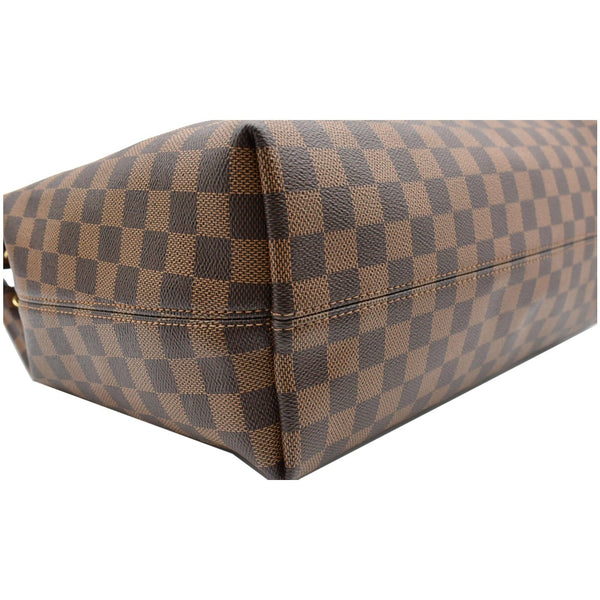 LOUIS VUITTON Graceful MM Damier Ebene Shoulder Bag Brown