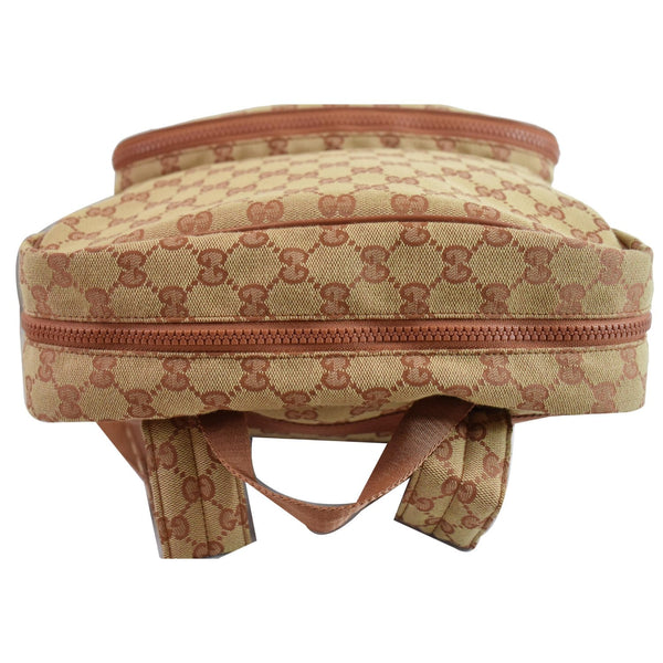 GUCCI Medium NY Yankees GG Canvas Backpack Bag Beige 536724