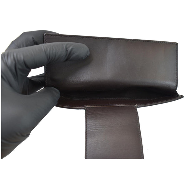 Gucci Monogram Ladies Web GG Canvas Continental Wallet - top view