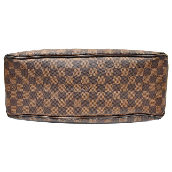 LOUIS VUITTON Delightful MM Damier Ebene Hobo Bag Brown