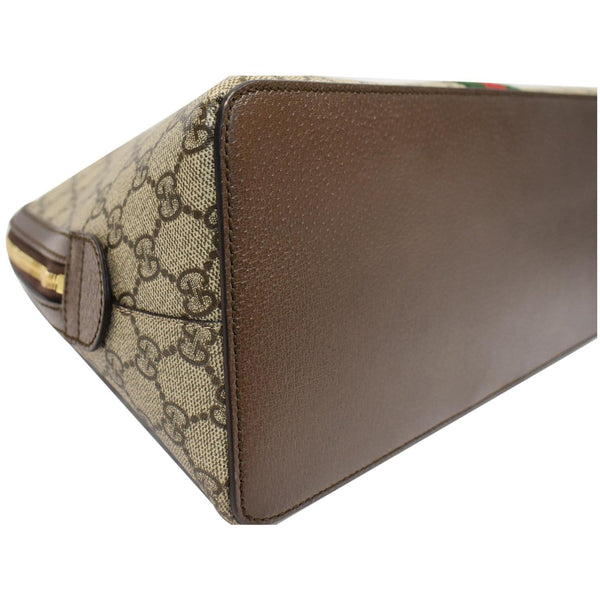Gucci Ophidia GG Canvas Medium Shoulder handbag - bottom corner view