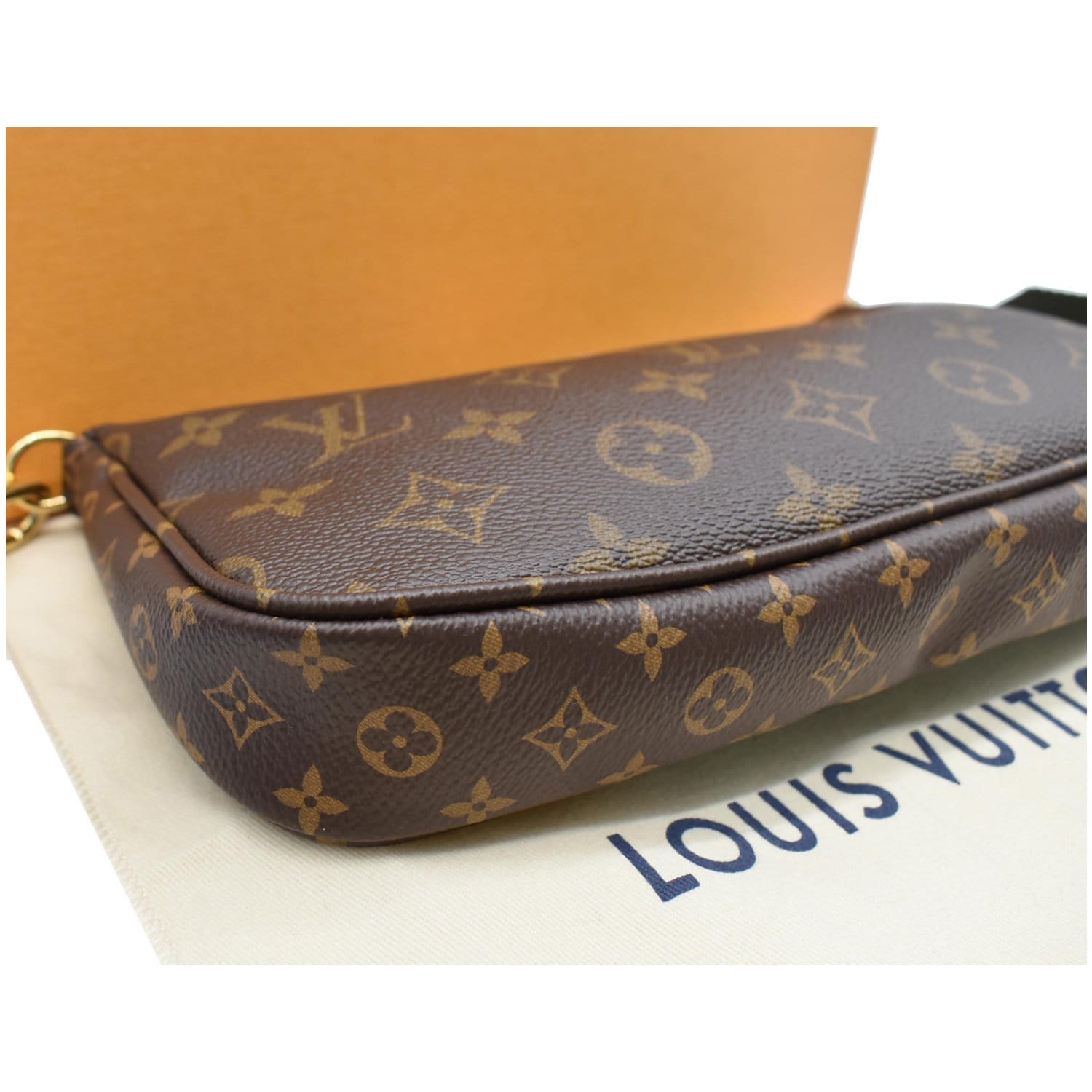 Louis Vuitton Khaki Monogram Canvas Multi Pochette Accessories Bag Louis  Vuitton