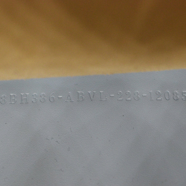 FENDI Sunshine Plexiglass Medium Leather Shopper Tote Bag Blue