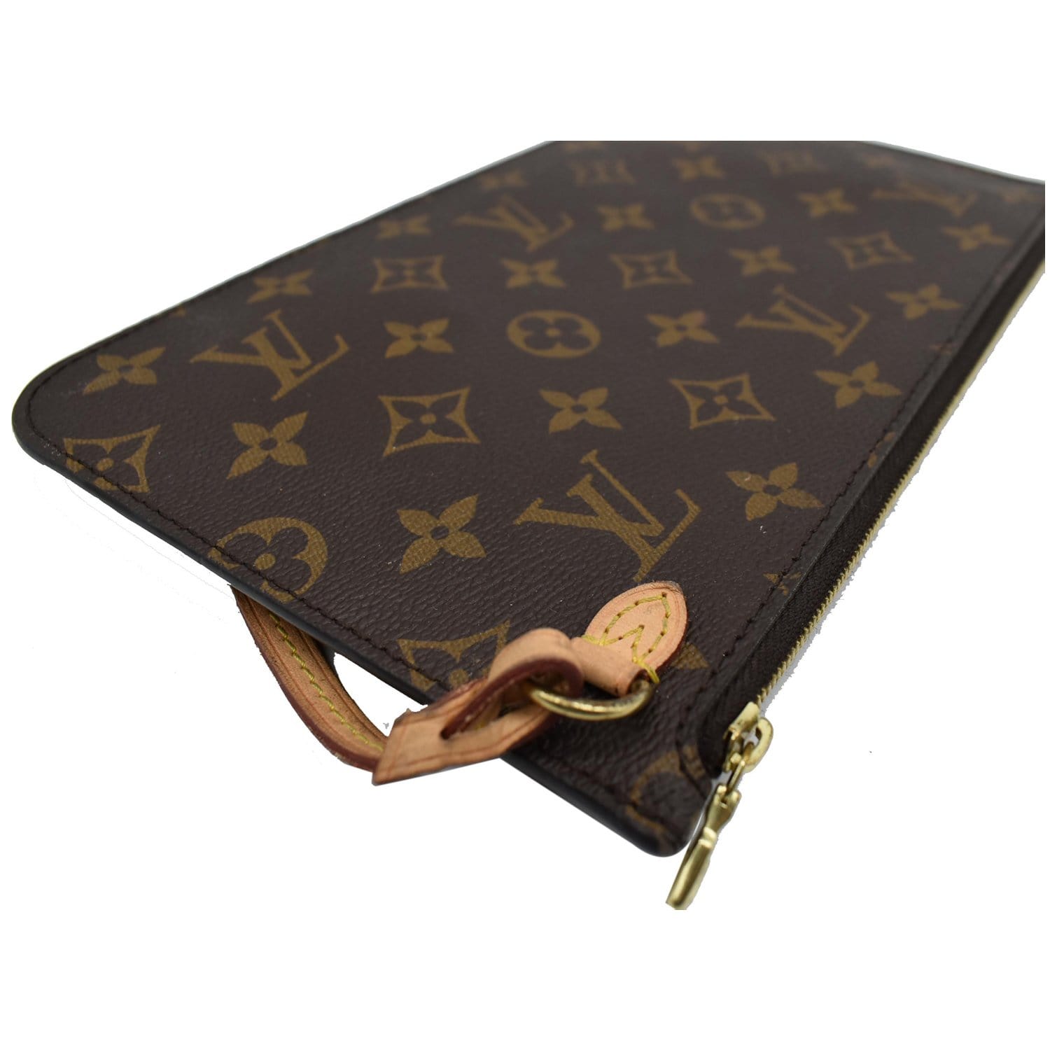 024 Pre-Owned Authentic Louis Vuitton Monogram Cloth Purse Wallet