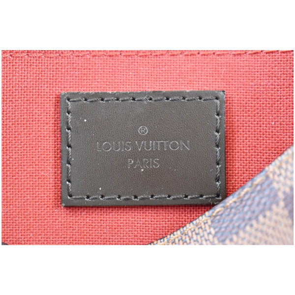LOUIS VUITTON Favorite MM Damier Ebene Crossbody Bag Brown