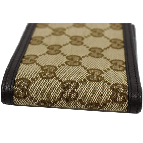Gucci Bi-fold GG Canvas Wallet Beige - sleek design look