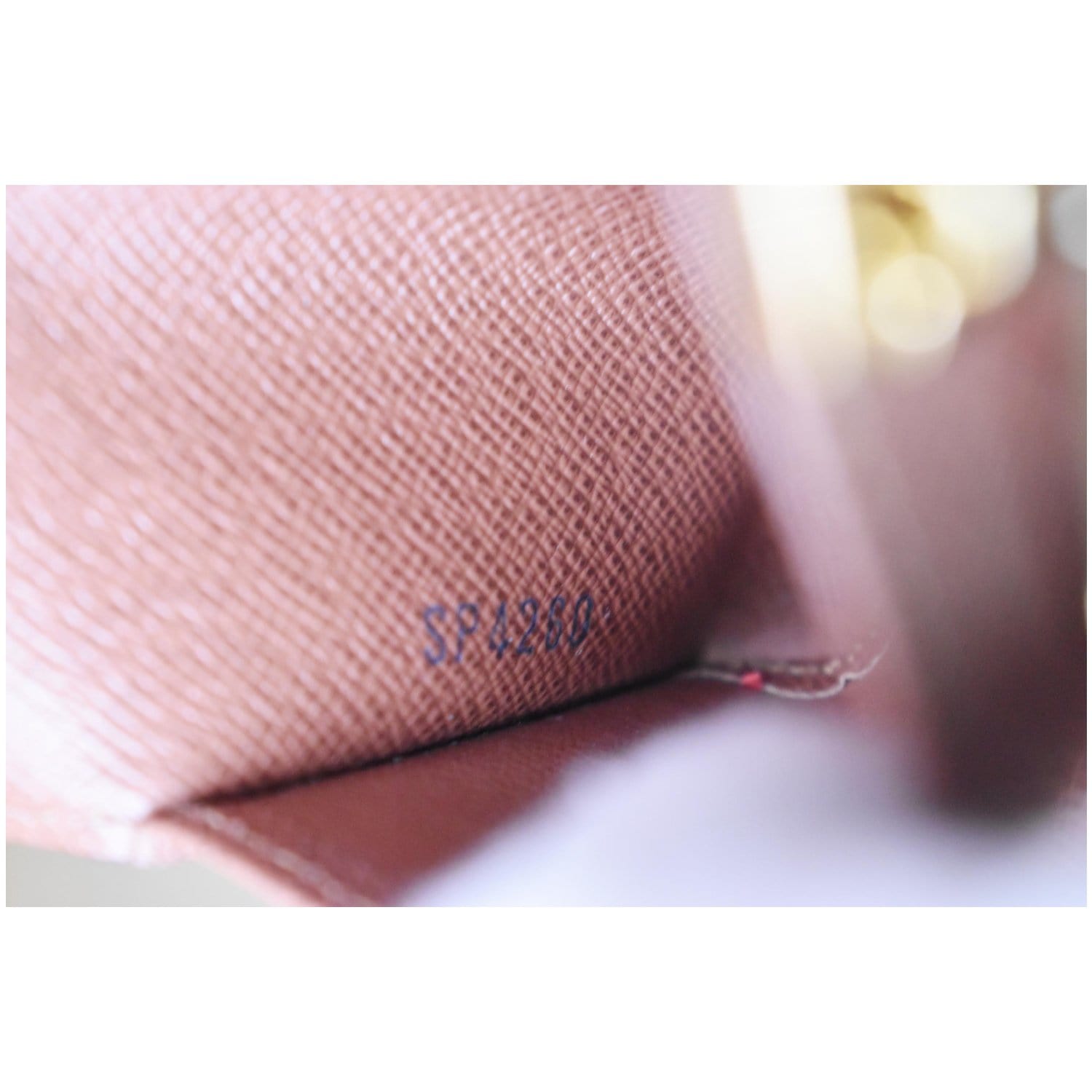 Louis Vuitton Golf Towel Holder Signature Leather Signature Stud Detail