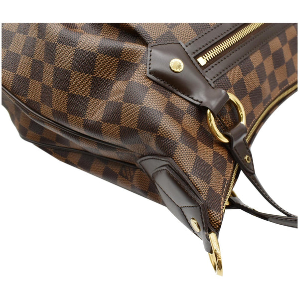 Louis Vuitton Evora MM Damier Ebene Shoulder Bag