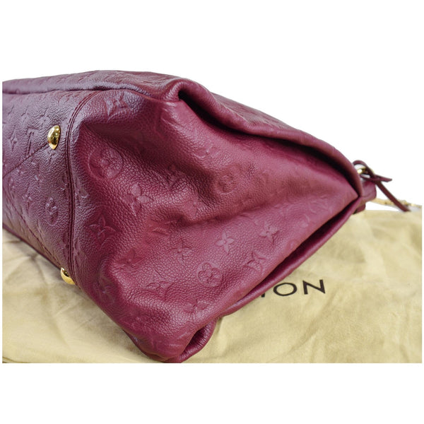 LOUIS VUITTON Artsy MM Empreinte Leather Shoulder Bag Mulberry