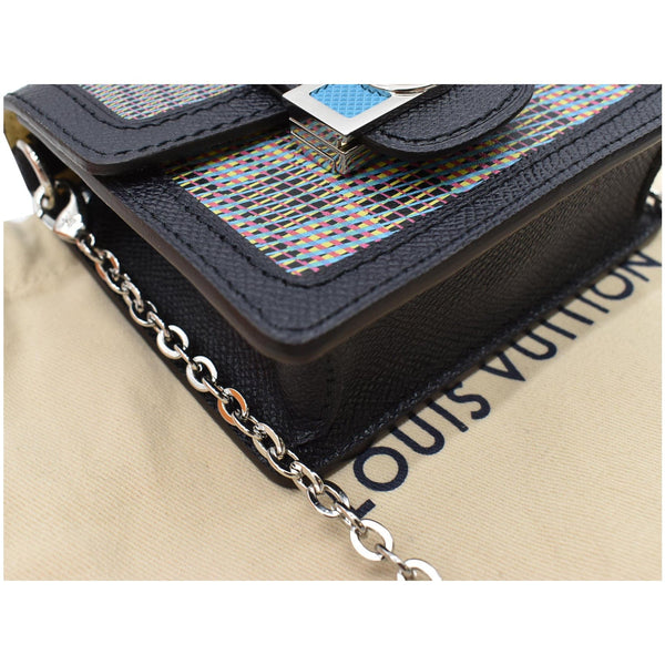 LOUIS VUITTON Dauphine BB Monogram LV Pop Crossbody Bag Blue