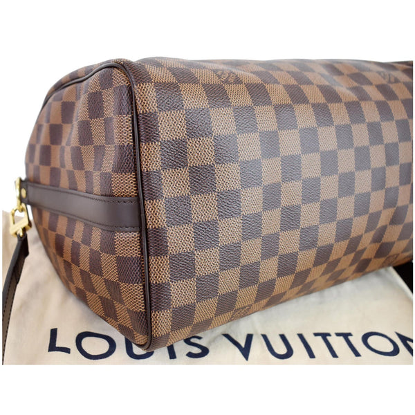 LOUIS VUITTON Speedy 30 Bandouliere Damier Ebene Shoulder Bag Brown