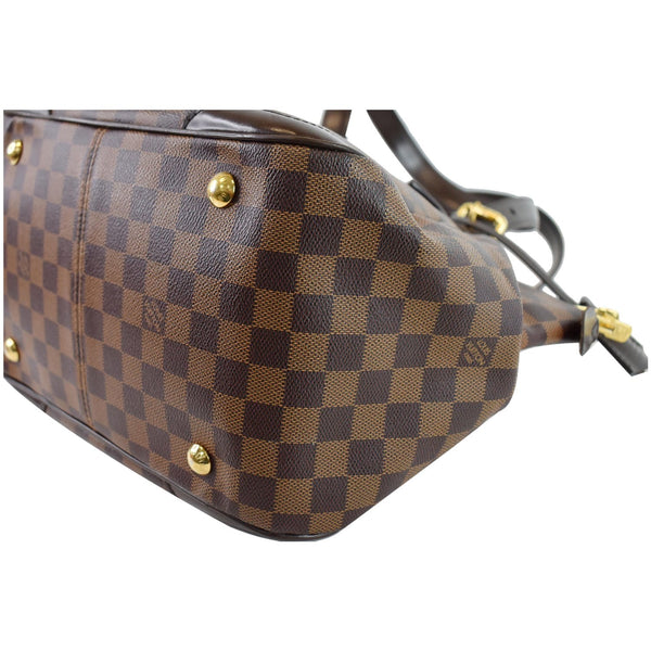 LOUIS VUITTON Verona MM Damier Ebene Shoulder Bag Brown