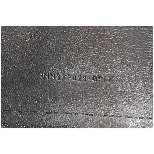 YVES SAINT LAURENT Monogram Grain De Poudre Chain Wallet Rose Pink