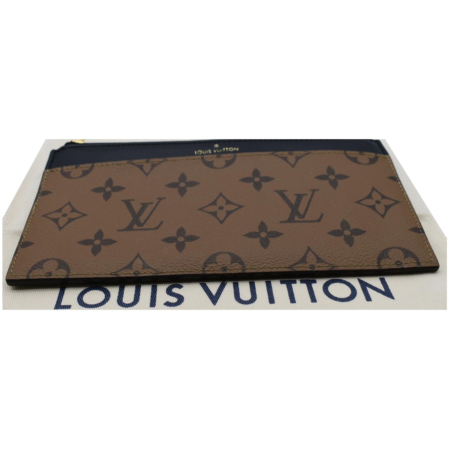 Louis Vuitton Reverse Monogram Slim Wallet Pouch - A World Of