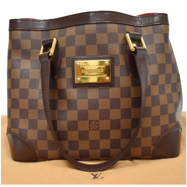 Louis Vuitton Hampstead PM Damier Ebene Shoulder Bag - brown color