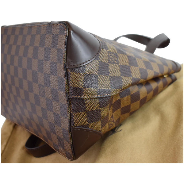 LOUIS VUITTON Hampstead PM Damier Ebene Shoulder Bag Brown