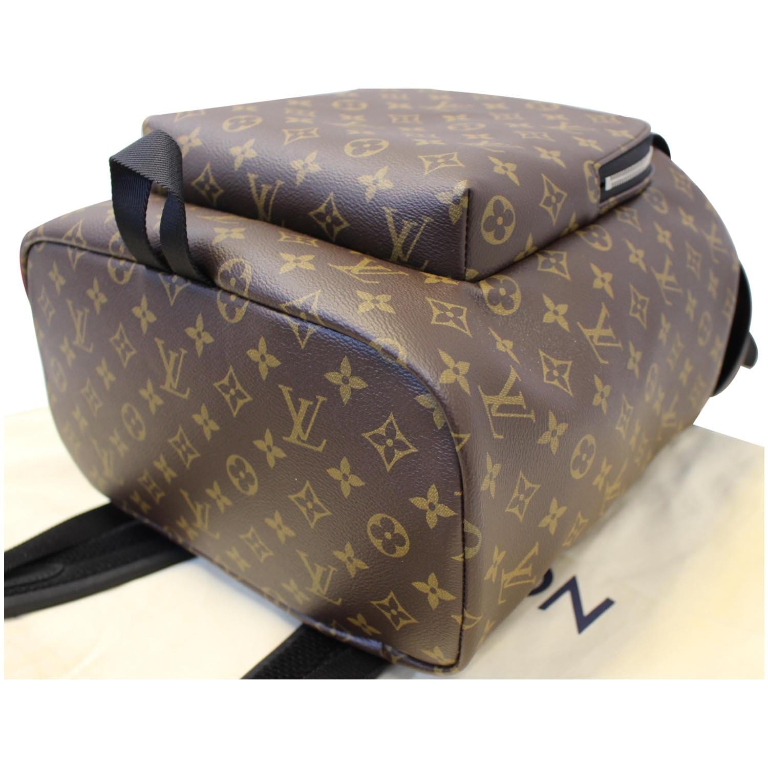 louis vuitton backpack zack monogram macassar brown LOUIS VUITTON Zack Monogram Macassar Canvas Backpack-US
