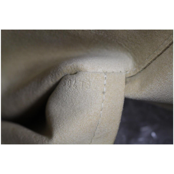 LOUIS VUITTON Galliera GM Damier Azur Shoulder Bag White