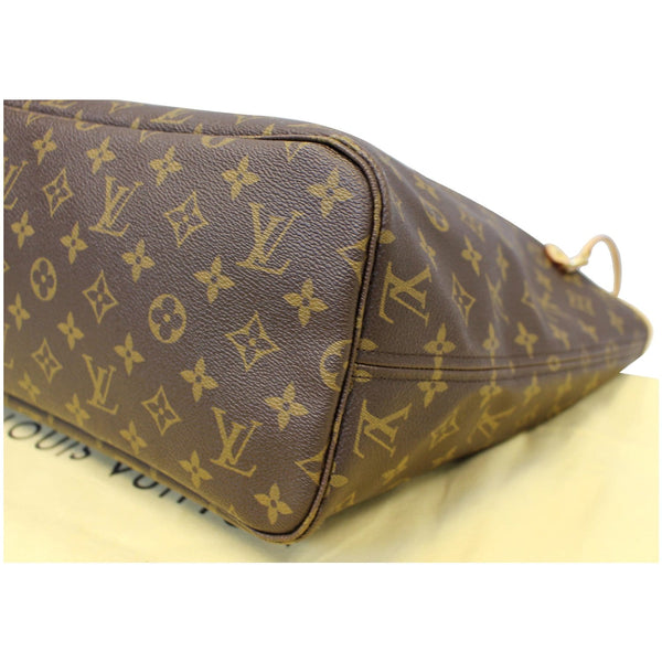LOUIS VUITTON Neverfull MM Monogram Canvas Tote Shoulder Bag Brown-US