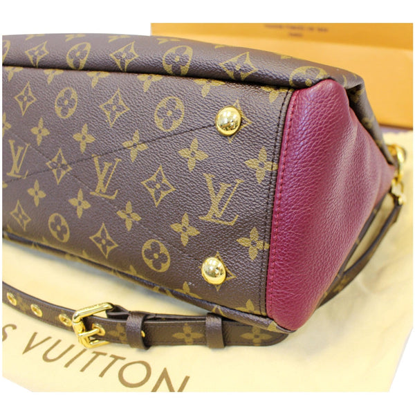 LOUIS VUITTON Pallas Monogram Canvas 2Way Shoulder Bag Brown-US