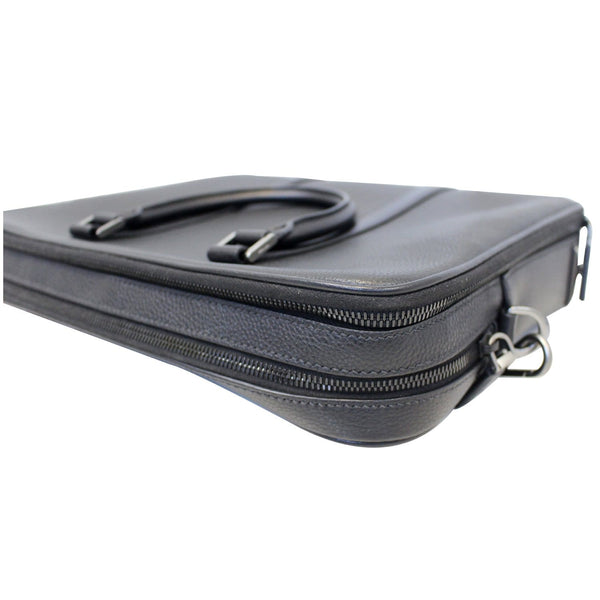  Prada Saffiano Leather Laptop Bag - Top Front Left Side View