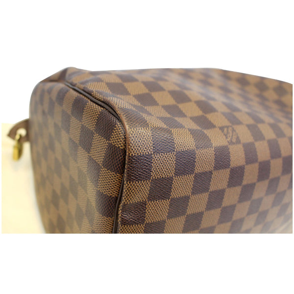 LOUIS VUITTON Speedy 35 Damier Ebene Satchel Bag Brown