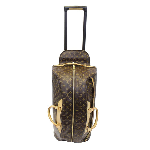 LOUIS VUITTON Eole 60 Monogram Canvas Rolling Luggage Bag Brown-US
