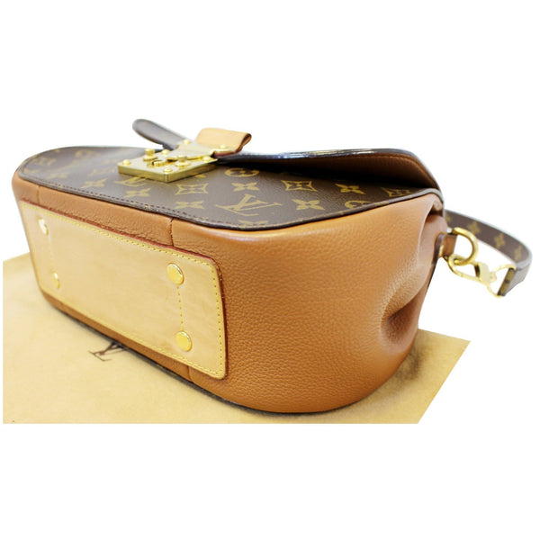 LOUIS VUITTON Eden MM Monogram Canvas Shoulder Bag Brown