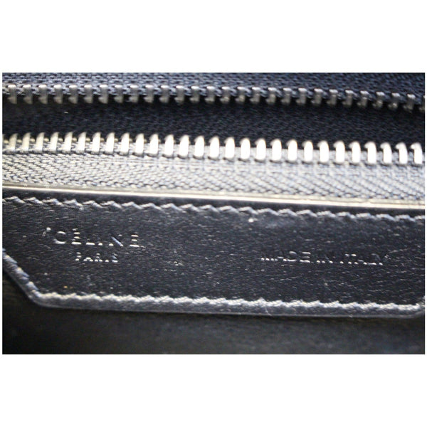 CELINE Mini Luggage Calfskin Leather Tote Bag Tri-Color-US