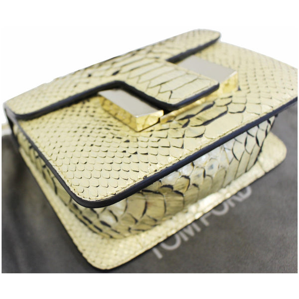 Tom Ford Shoulder Bag Sienna Python - left side view