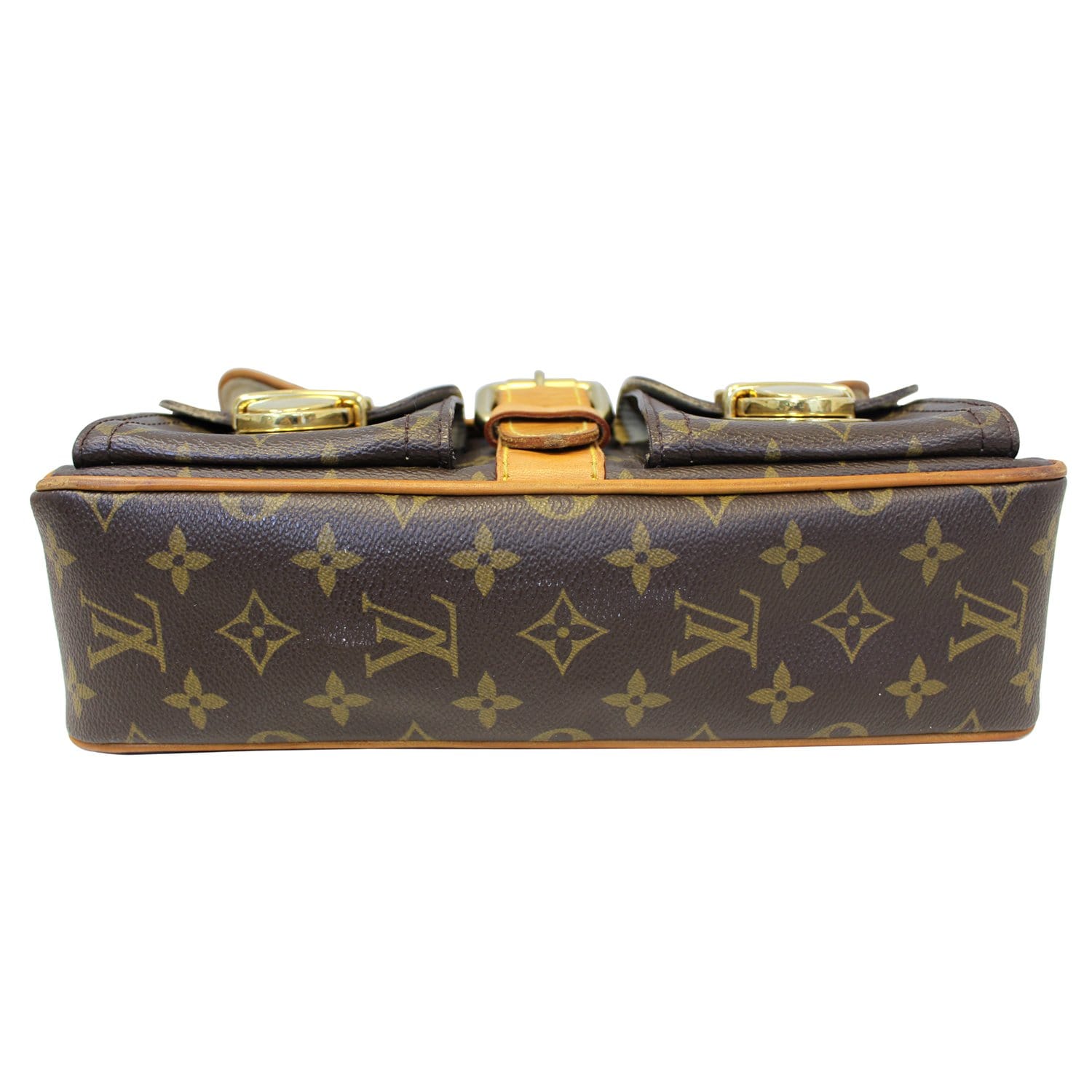 LOUIS VUITTON Monogram Canvas Hudson PM Shoulder Bag E4146