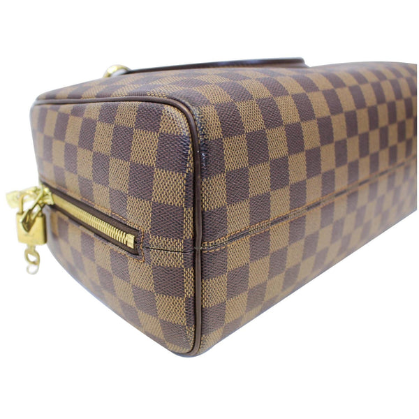 Louis Vuitton Nolita - Lv Damier Ebene Satchel Bag Brown - corner