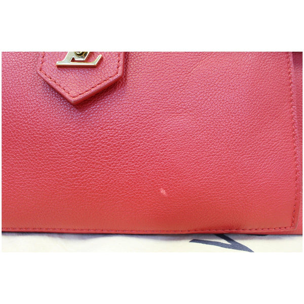 Louis Vuitton Lockme PM Leather Shoulder Bag Rouge - leather bag