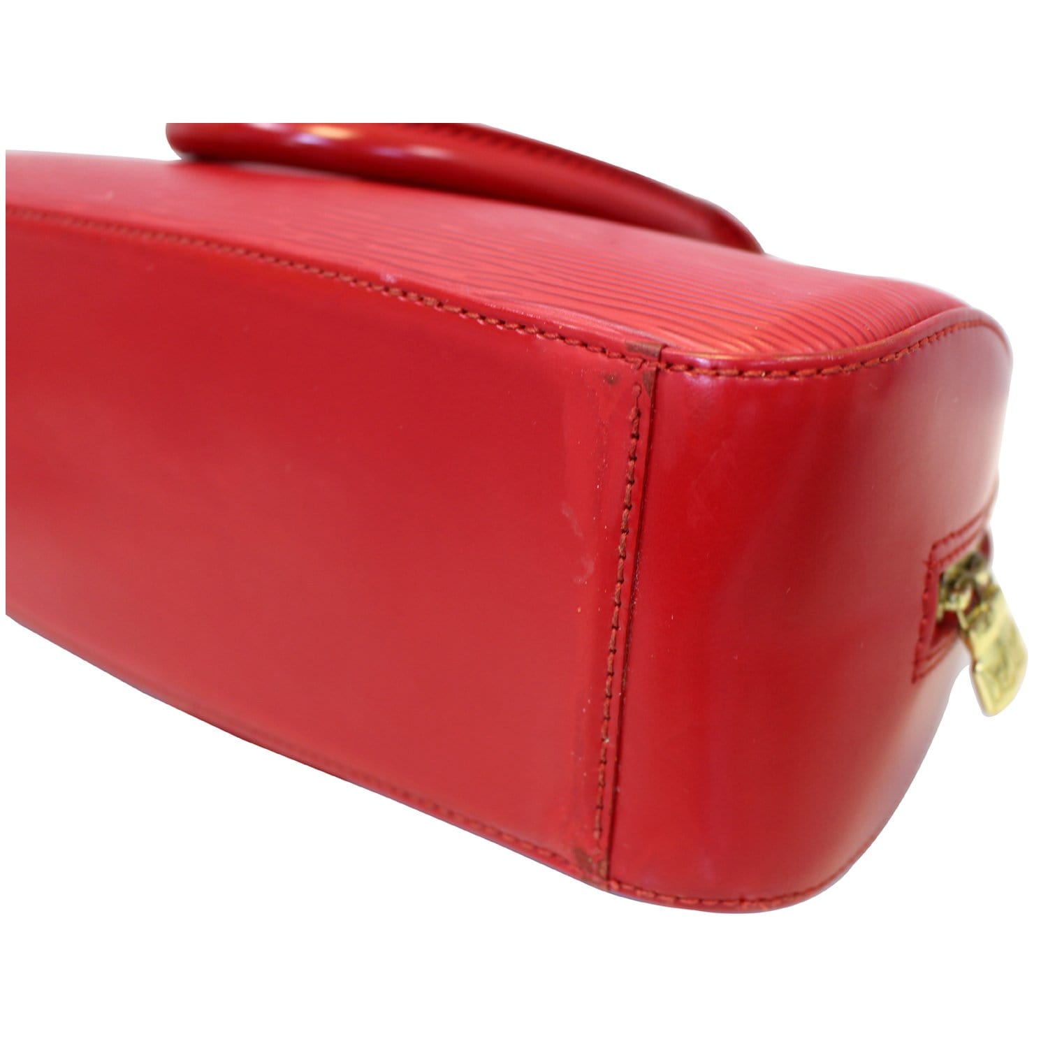 RvceShops Revival  Red Louis Vuitton Epi Pont Neuf Handbag