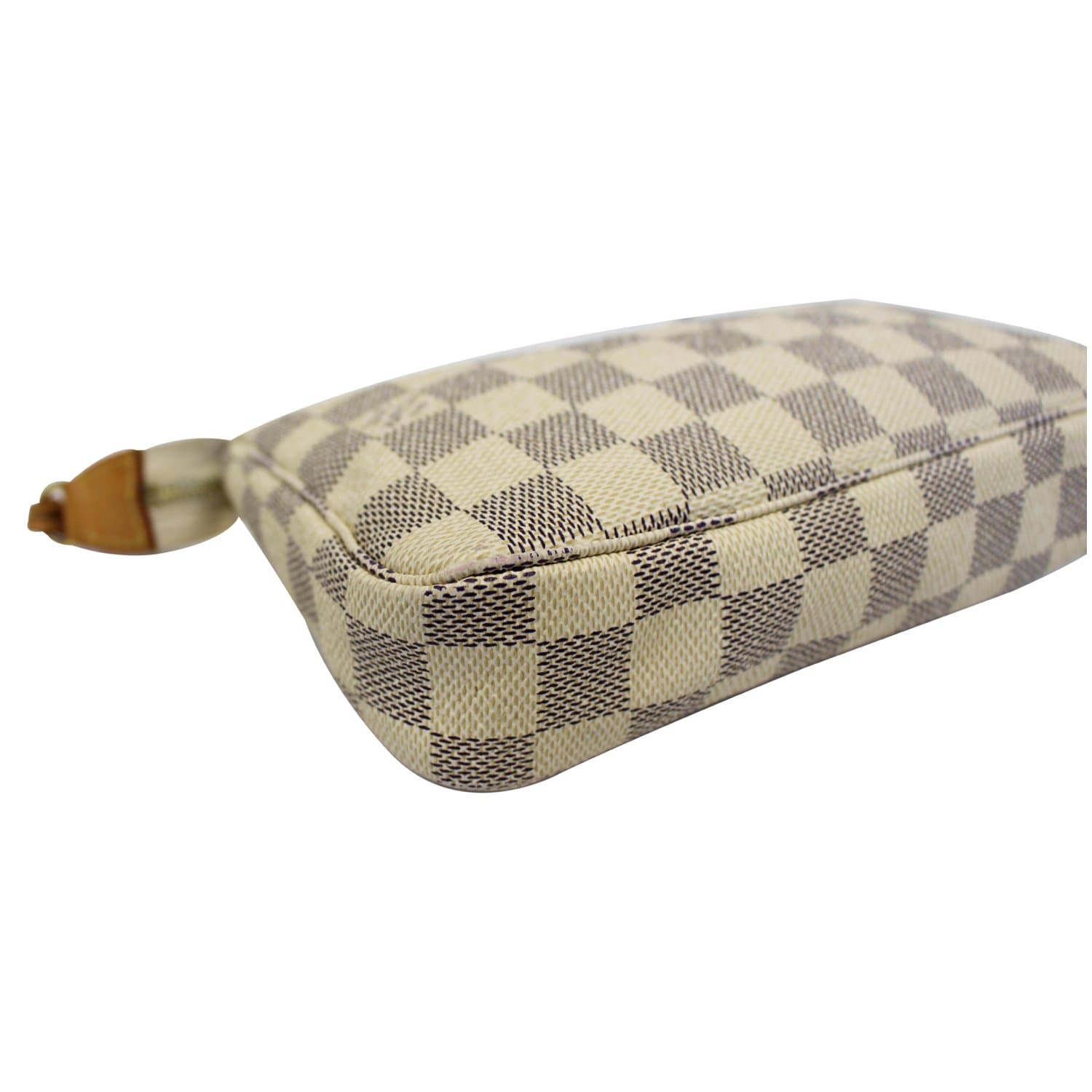 🔥NEW LOUIS VUITTON Pochette Accessories Damier Azur Shoulder Pouch Bag  GIFT❤️