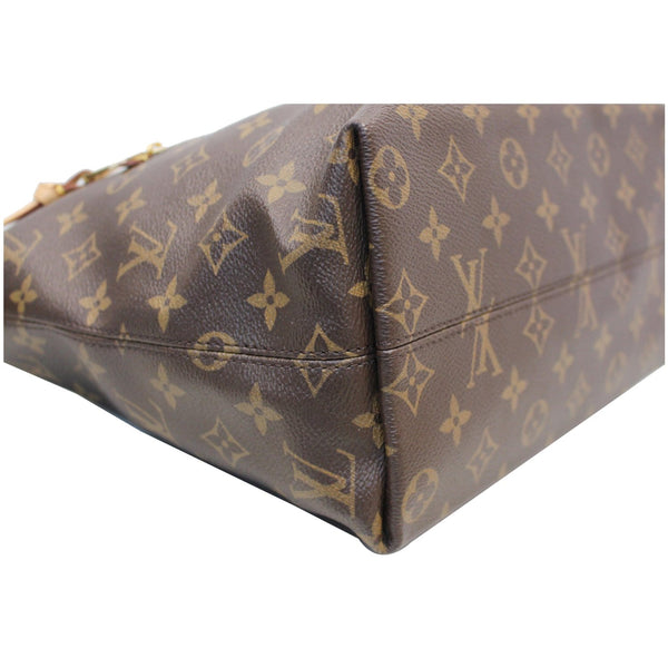 LOUIS VUITTON Iena PM Monogram Canvas Shoulder Bag Brown