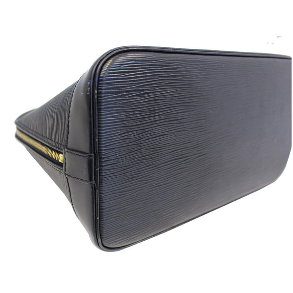 LOUIS VUITTON Alma PM Epi Leather Satchel Bag Black-US