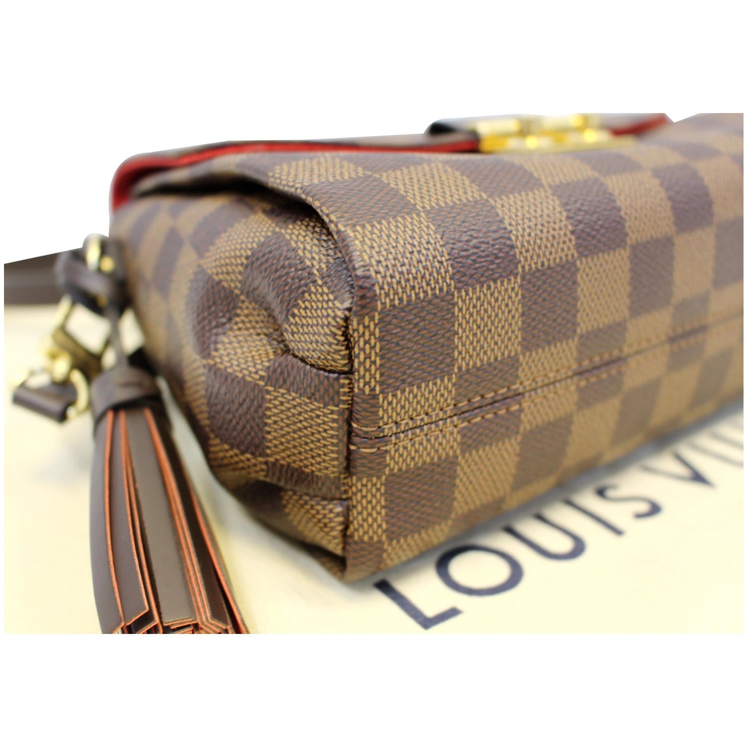 Louis Vuitton Damier Ebene Caïssa Clutch - Brown Shoulder Bags, Handbags -  LOU211061