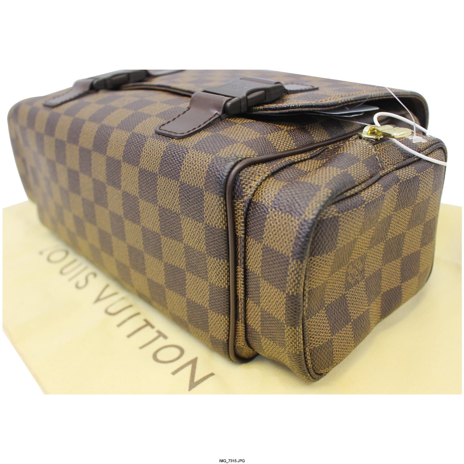 Louis Vuitton Damier Ebene Melville Crossbody Bag (SHF-a27JVY