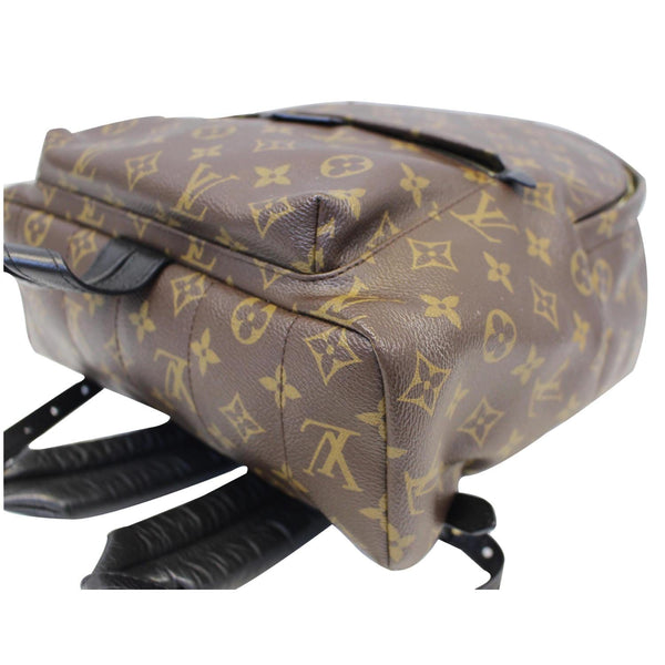 LOUIS VUITTON Palm Springs MM Monogram Canvas Backpack Bag Brown