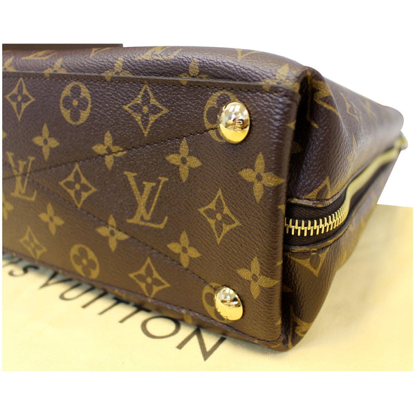 LOUIS VUITTON Voltaire Monogram Canvas Shoulder Bag Brown-US