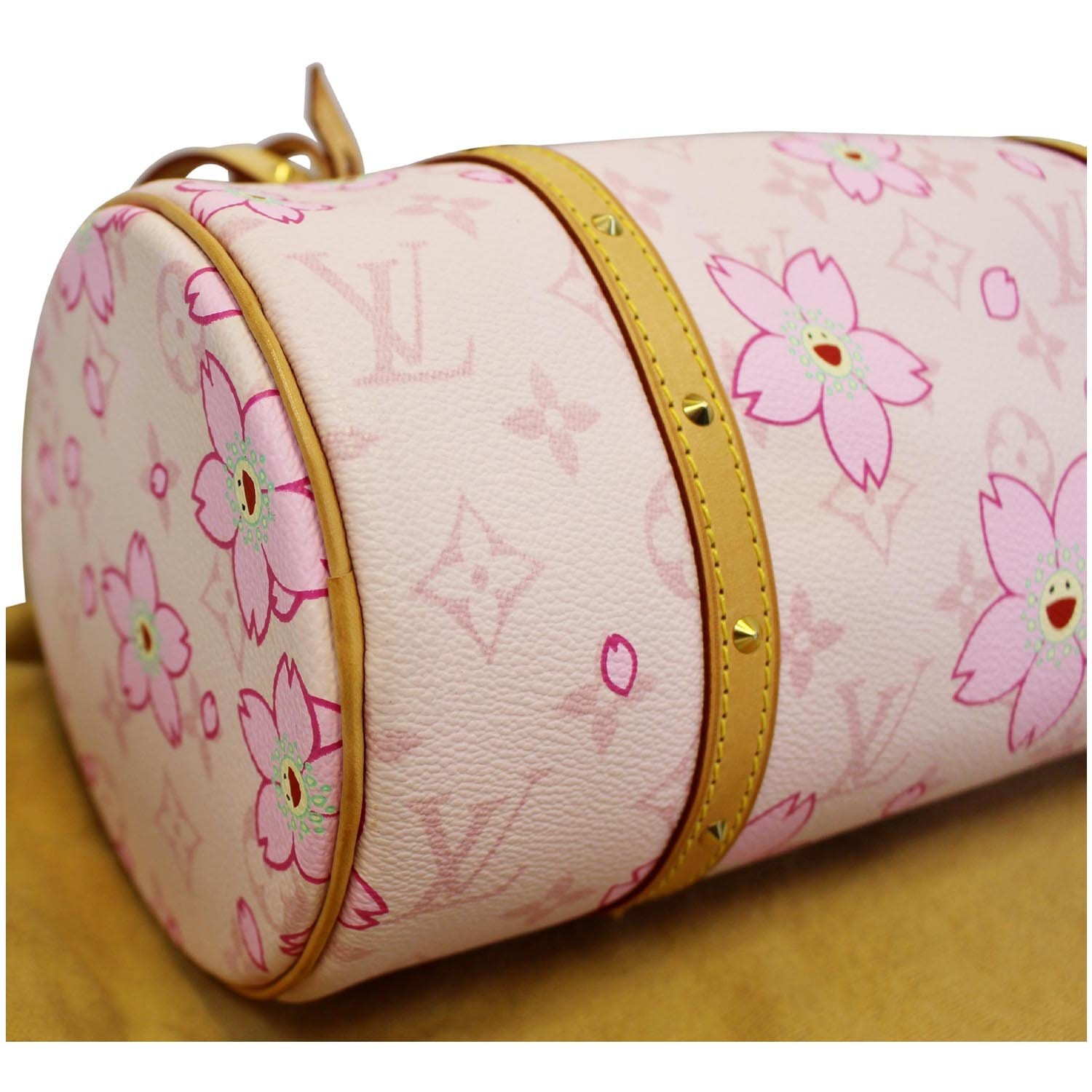 Louis Vuitton Monogram Cherry Blossom Papillon M92010 Pink Cloth ref.785653  - Joli Closet