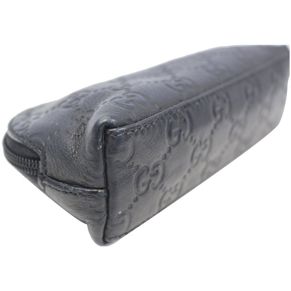 GUCCI Guccissima Cosmetic Case Bag Black 272367