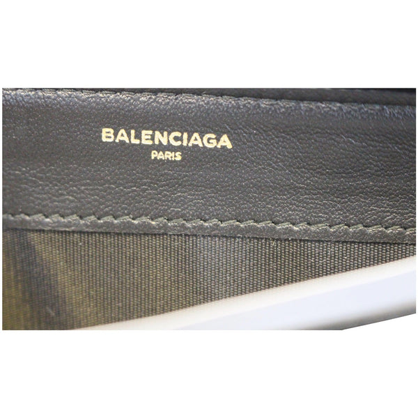 Balenciaga Leather Wallet - logo