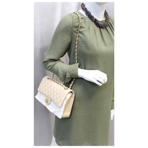 CHANEL Classic Medium Double Flap Shoulder Bag-US