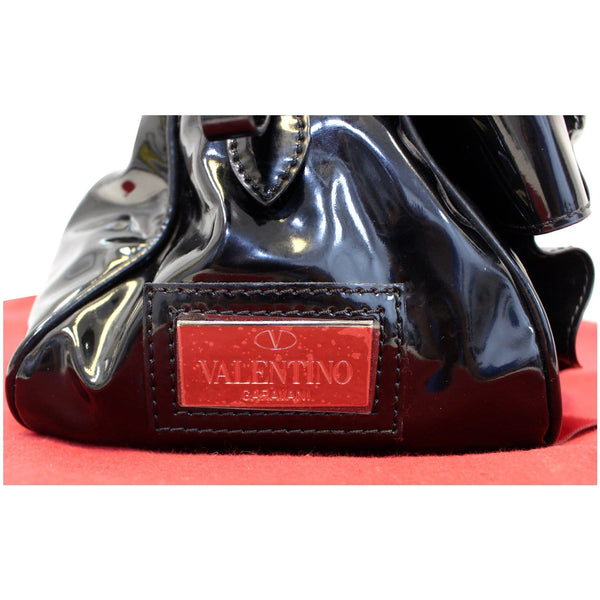 Valentino Shoulder Bag Garavani Lacca Bow - logo